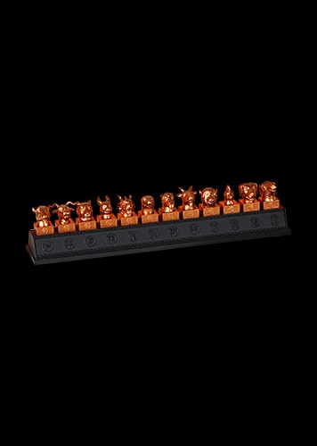 Resin UTR8360 with 3D Printed Cultural Relics Miniature Models (12 Chinese Zodiac)